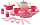 Набор детской посуды "Настенька" с подносом на 2 персоны (19 элементов) 59000